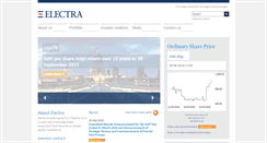 Desktop Screenshot of electraequity.com